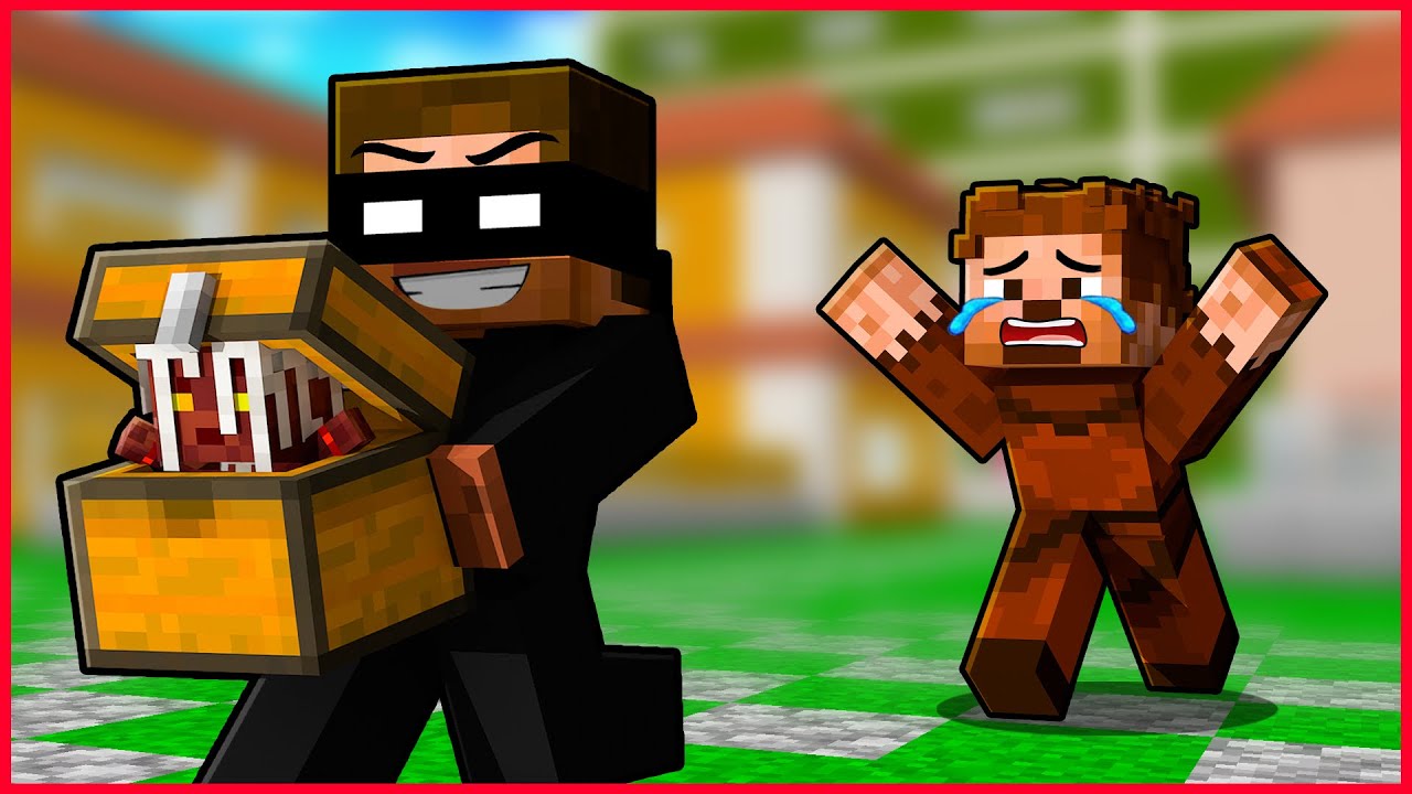 HIRSIZLAR YANLIŞLIKLA HÜSAMETTİNİ KAÇIRDI! 😂 - Minecraft