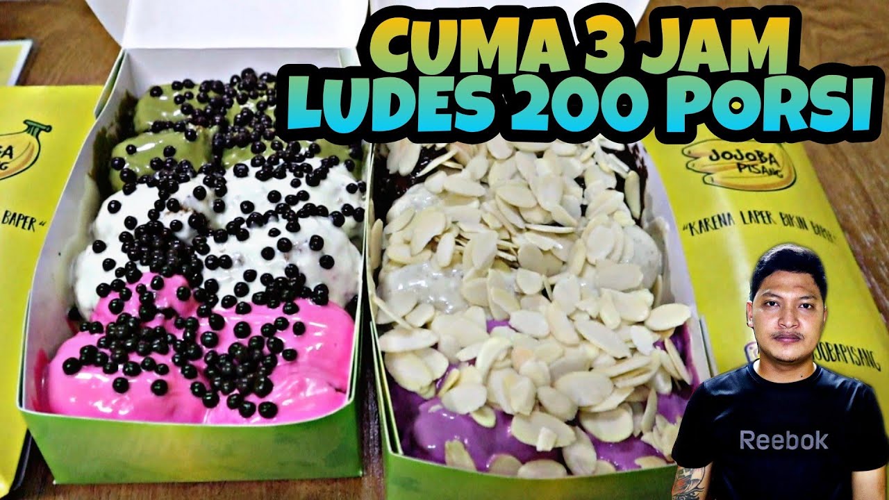 INOVASI USAHA OLAHAN PISANG !! TERJUAL HABIS 200 PORSI DALAM 3 JAM ! PISANG NUGGET DAN KEBAB PISANG