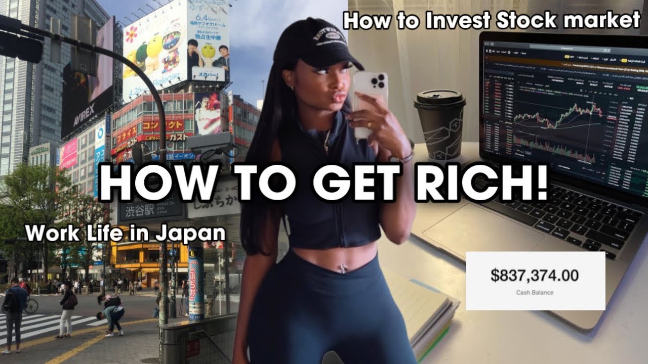 HOW TO GET RICH 🤑  Working in Japan | Stock investments and Work Life Balance
