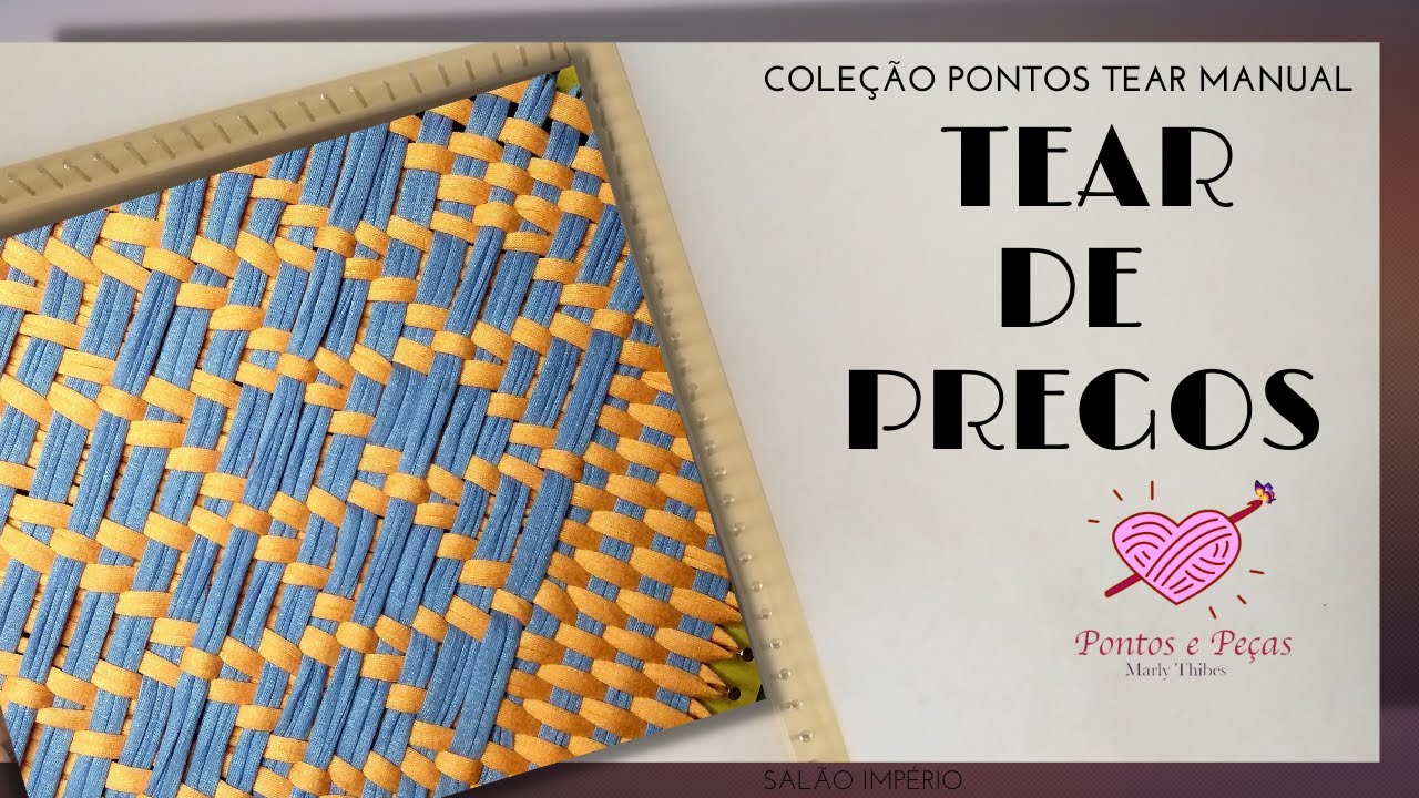 Pontos e Produções em Tear  de pregos quadrado/ squares feitos no tear de pregos Marly Thibes
