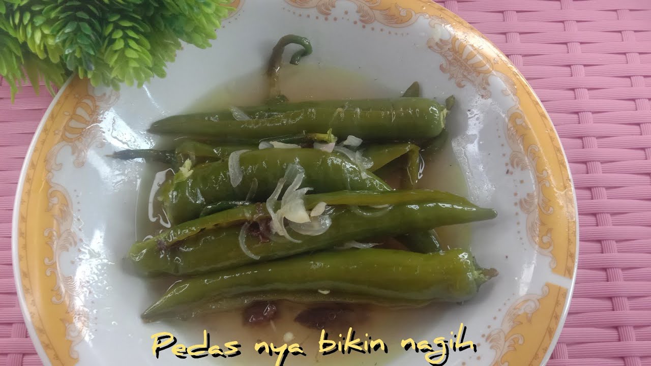 RESEP ASE CABE IJO || BESENGEK CABE HIJAU KHAS SUNDA