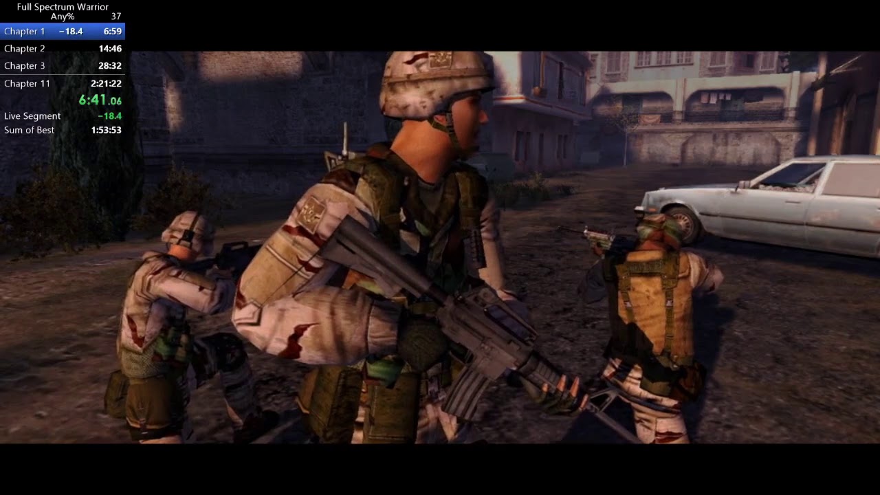 Full Spectrum Warrior Any% WR [1:50:30]