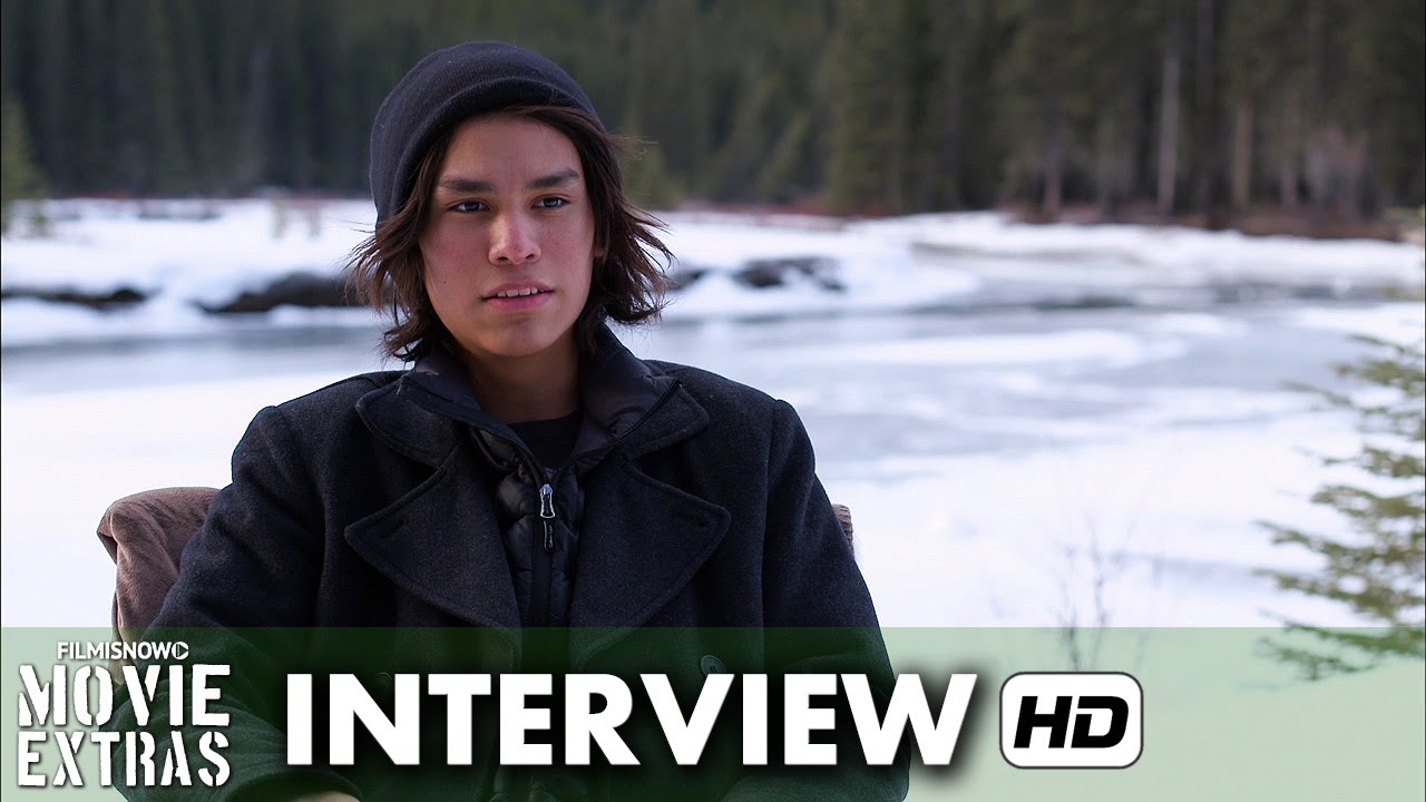 The Revenant (2015) Behind the Scenes Movie Interview - Forrest Goodluck is 'Hawk'