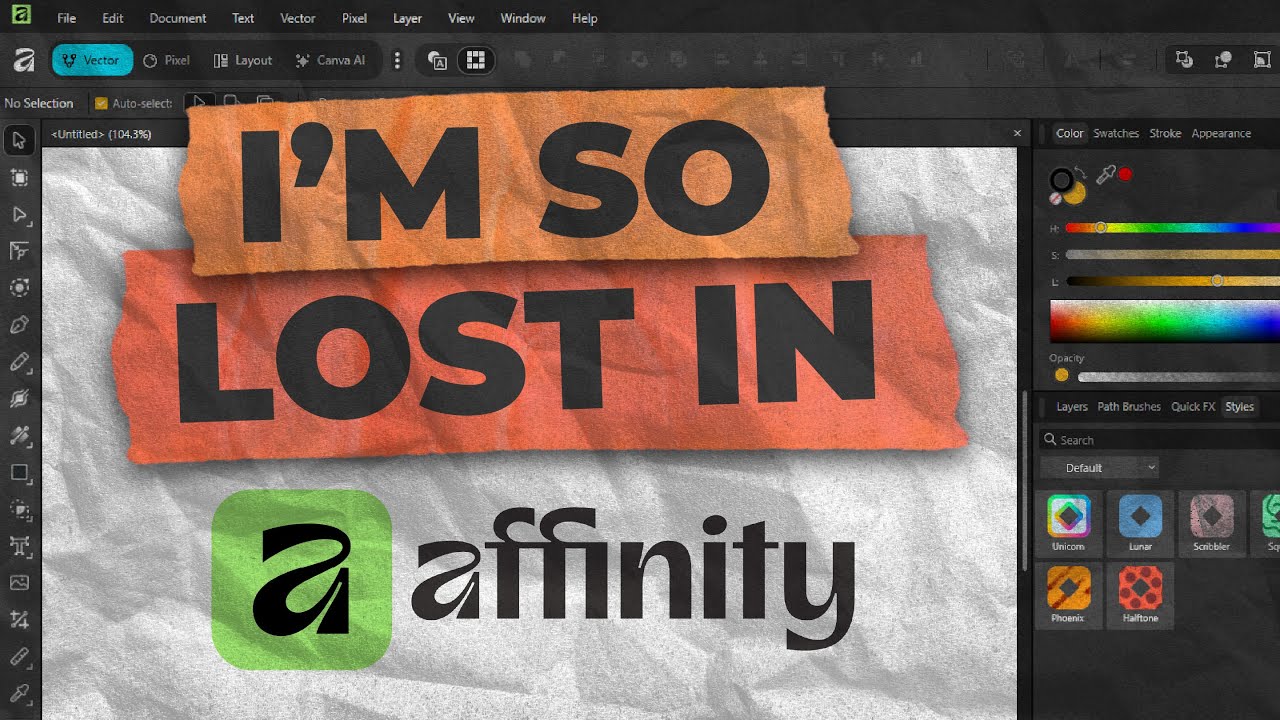 Can a Pro Illustrator User Survive in Affinity?