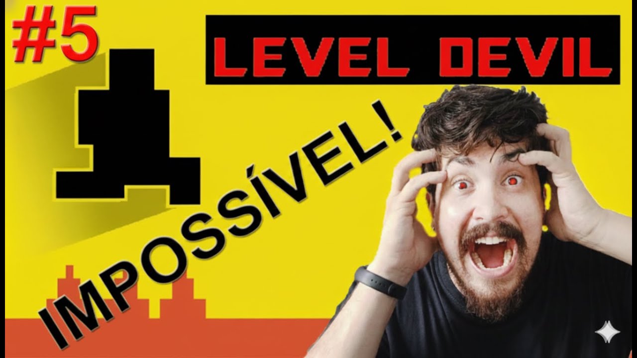 PASSEI DE PRIMEIRA TODAS AS FASES DE LEVEL DEVIL