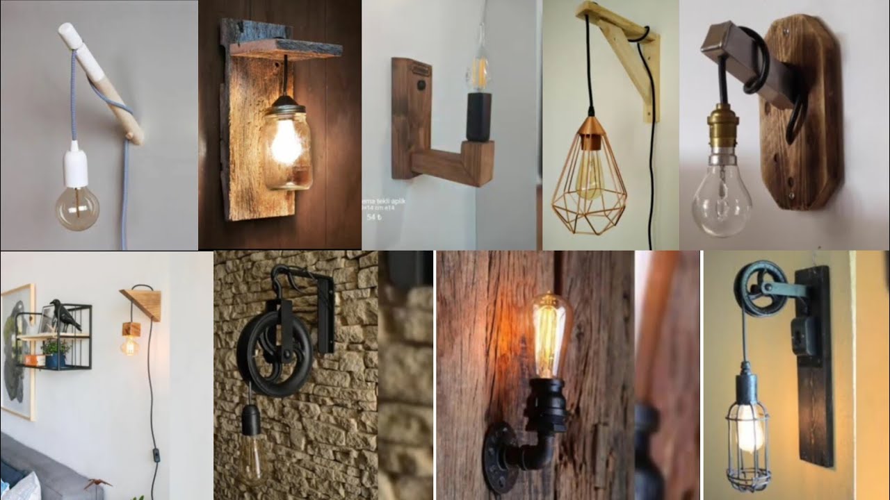 cool and creative wall lamp light decoration ideas