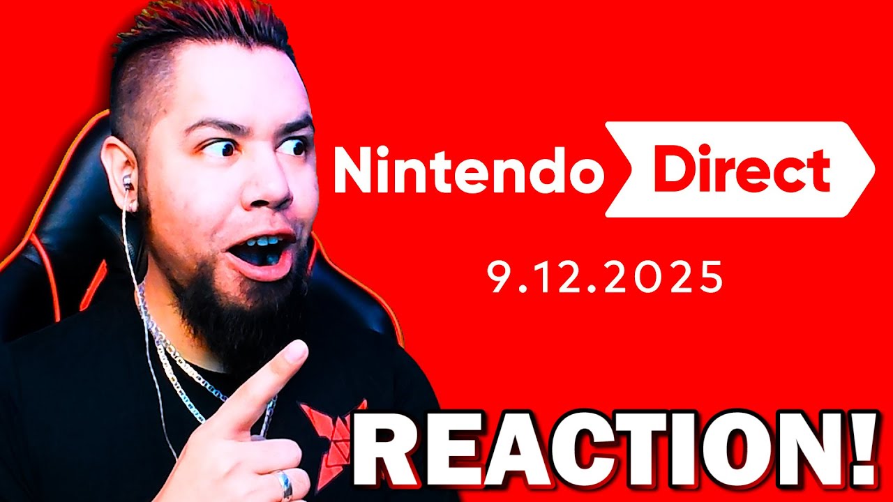 Nintendo Direct 9.12.2025 - FULL REACTION | HMK