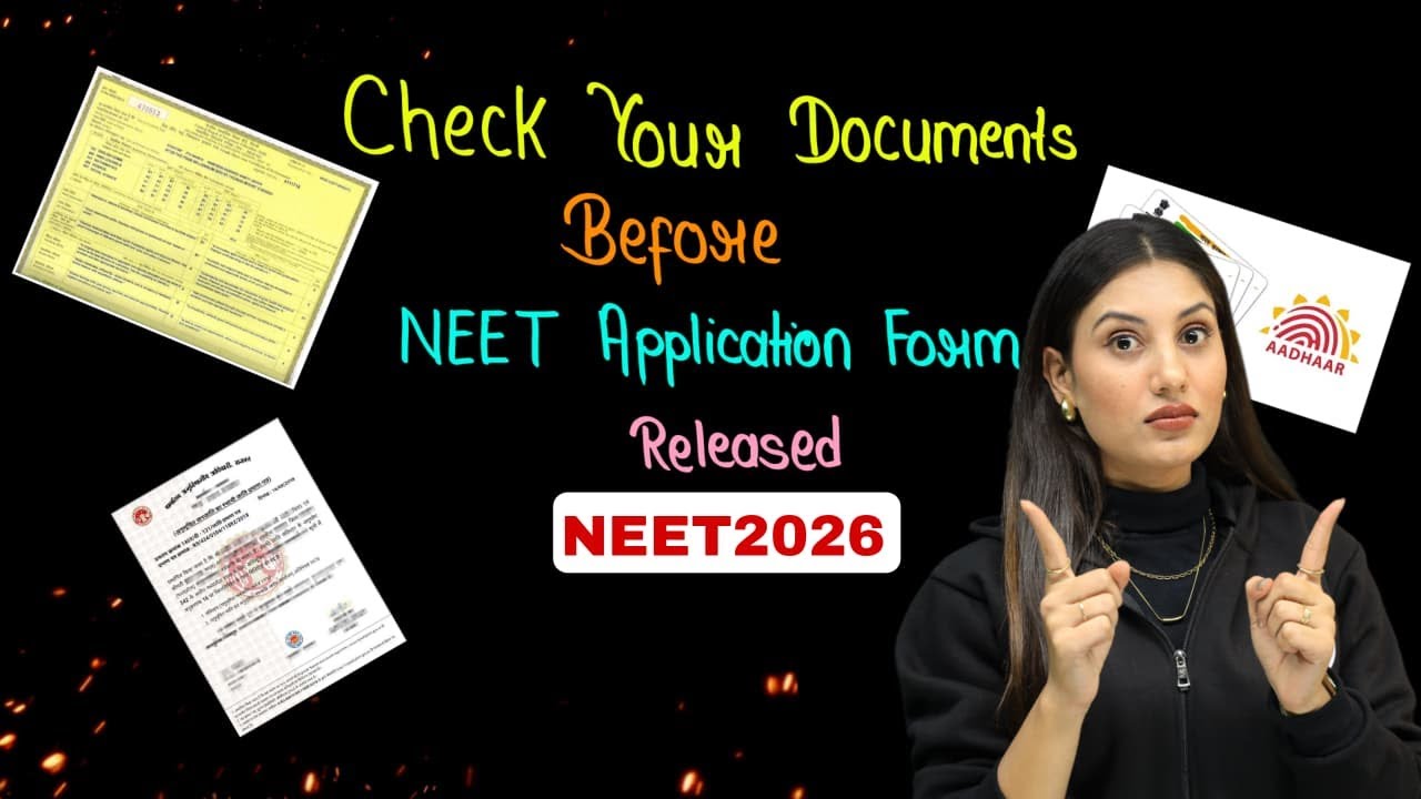 NEET 2026 Application Form: Documents Required Before Registration📄| Shivani Maam #neet2026 #neet