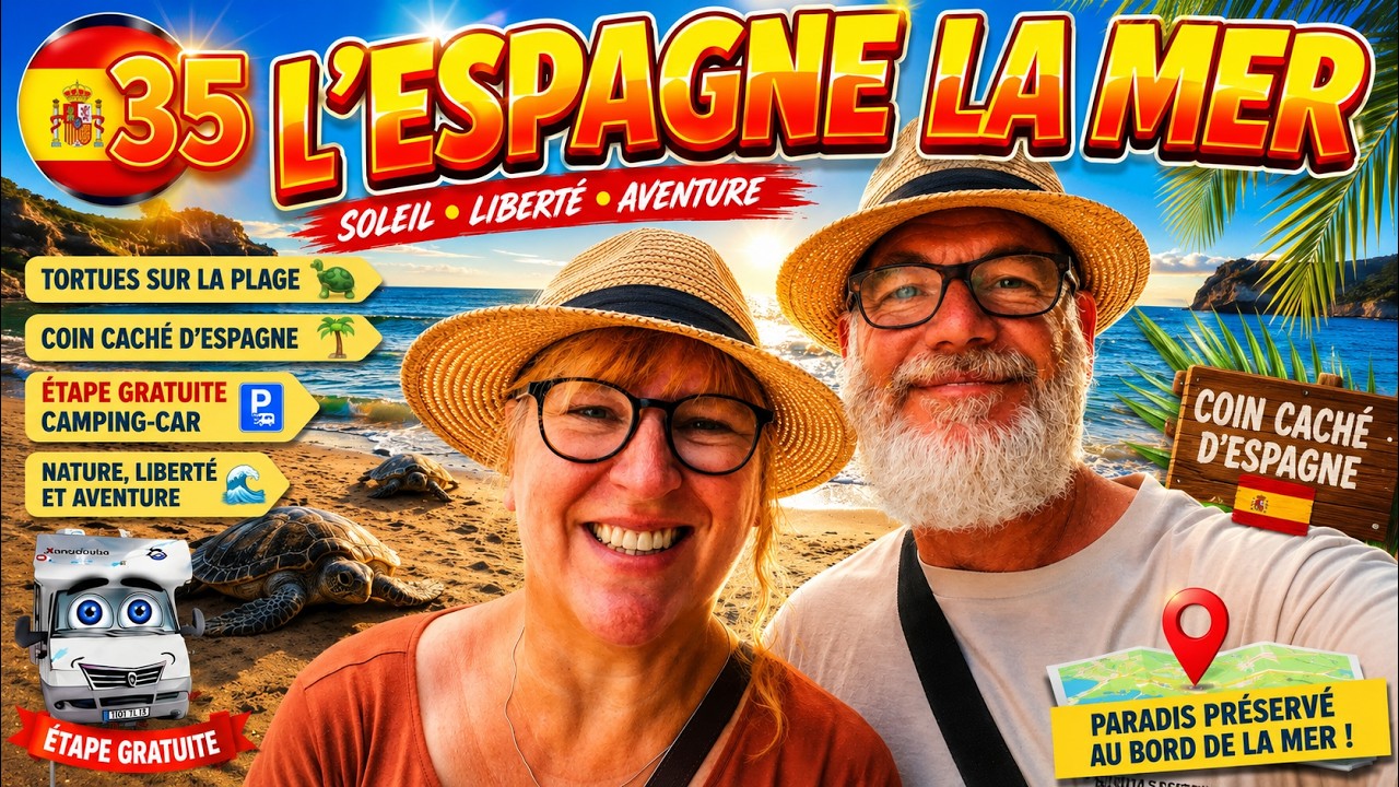 ESPAGNE BORD DE MER : Les Aguillas #espagne #españa #campingcar #vanlife