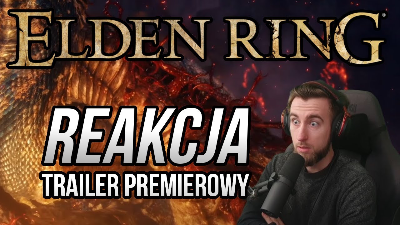 Elden Ring - Launch TRAILER - CO ZA OBŁĘD!!! 🔥 REAKCJA