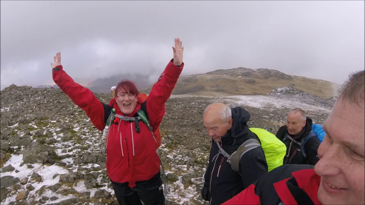 Kirk Fell Our Final wainwright from Wasdale Head
