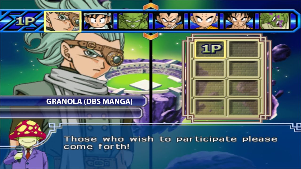 TORNEO DE MODS CON GRANOLA DBS (MANGA) | DRAGON BALL Z BUDOKAI TENKAICHI 3 LATINO
