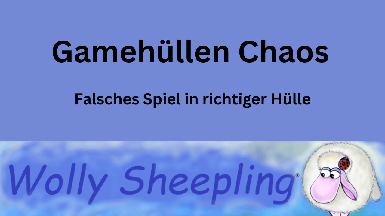 Gameh&uuml;llen-Chaos... Falsches Spiel in richtiger H&uuml;lle