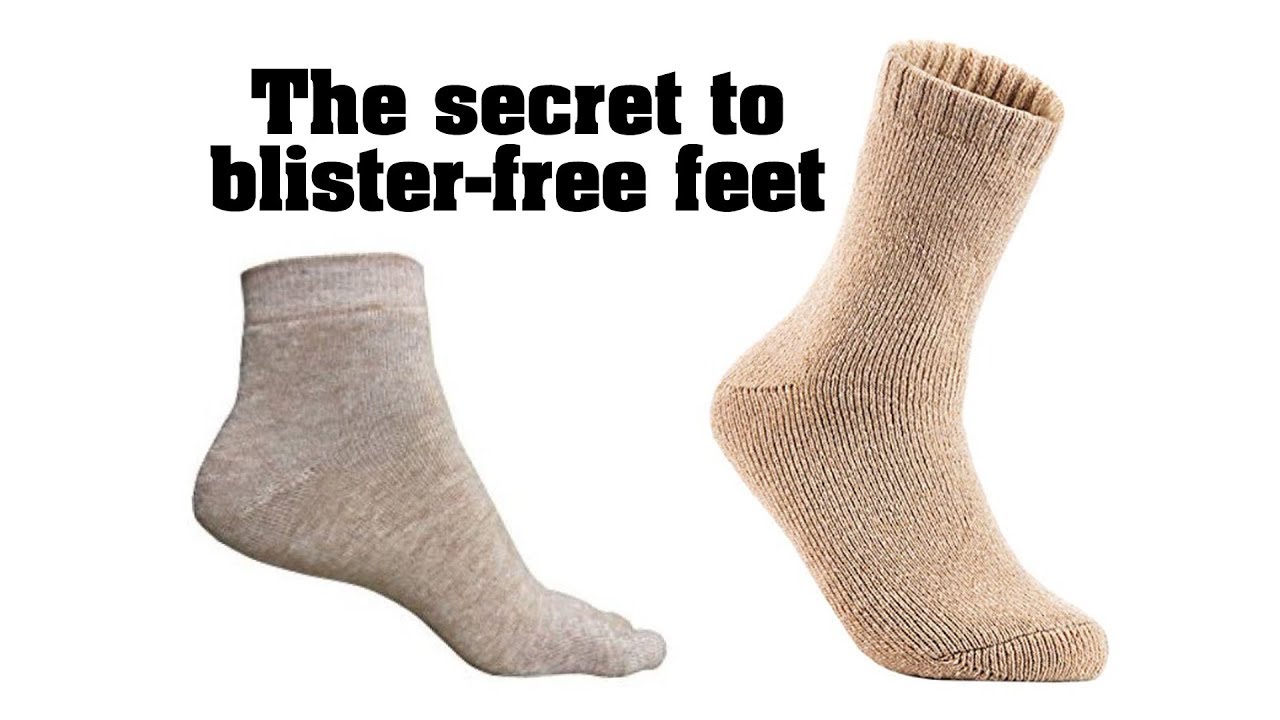 How to avoid blisters - the two-sock technique