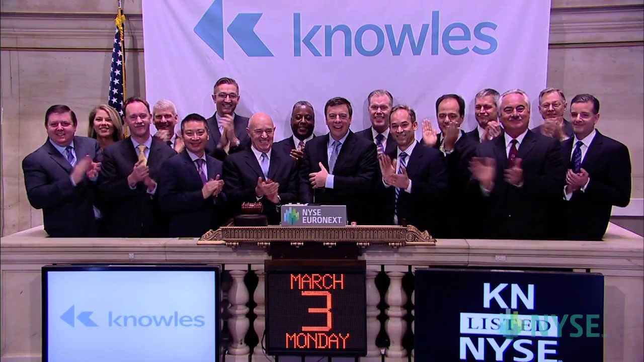 Knowles Corporation Celebrates Listing on NYSE