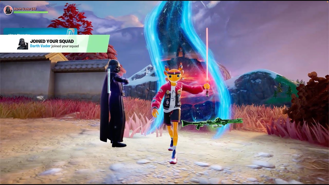 The *New AI* Darth Vader Update & Getting in the Star Destroyer #darthvader #fortnite #fypシ゚