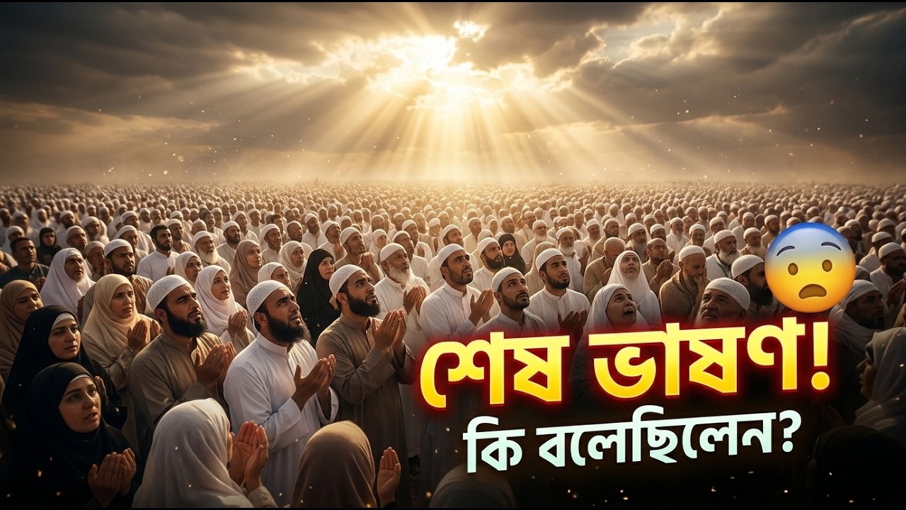 নবীজির বিদায় হজের ভাষণ: মানবতার চিরন্তন মুক্তির সনদ