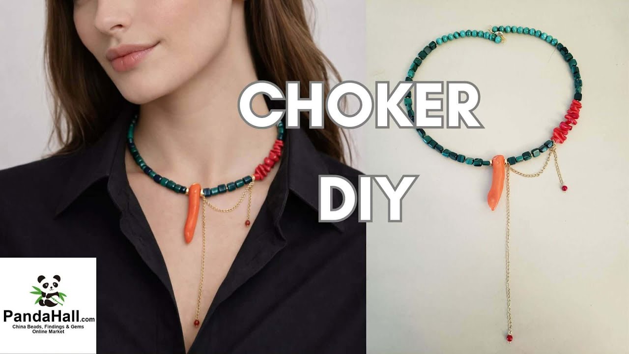 Собираю чокер с малахитом. Choker with malachite diy.