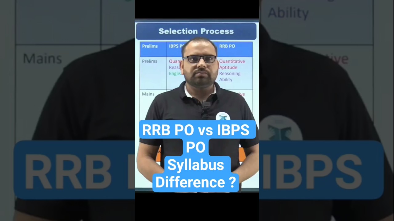 Difference Between RRB PO and IBPS PO Syllabus 2025 | RRB PO vs IBPS PO Exam Level | EduTap Banking