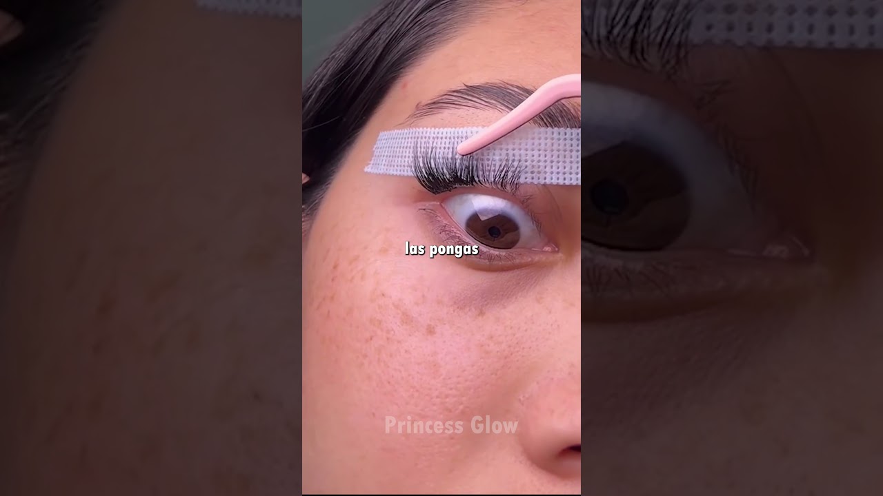 👁️ Truco DIY de pesta&ntilde;as  C&oacute;mo aplicar postizas en casa como toda una pro ✨