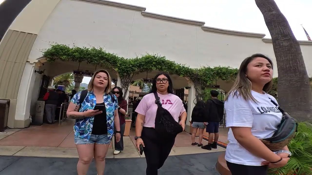 Walk around Universal Studios in LA