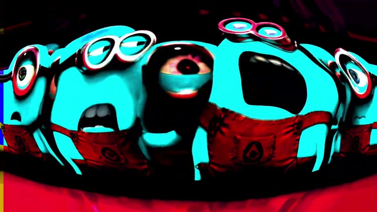 The emotional minions 😅🤣 But It Glitches Into Chaos 🤯💥 (Colors Gone Wild)