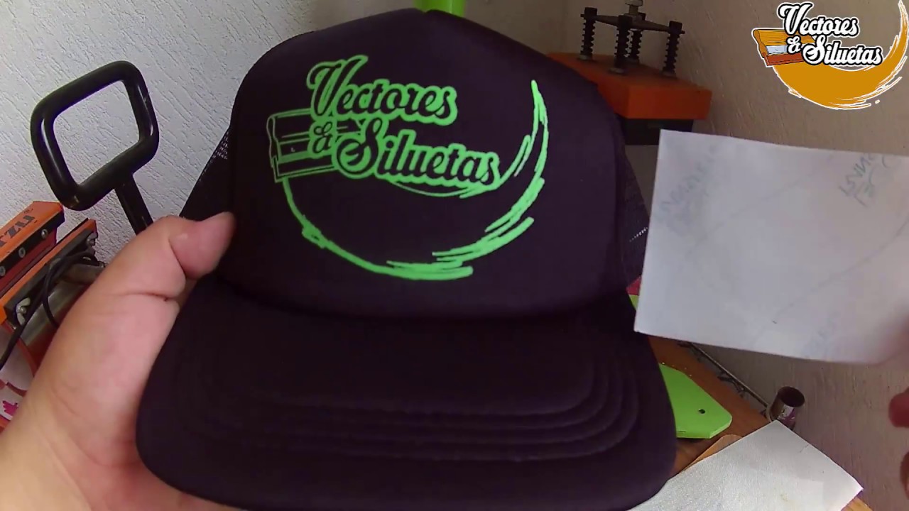Estampado de Gorras con trasnfer de serigrafia