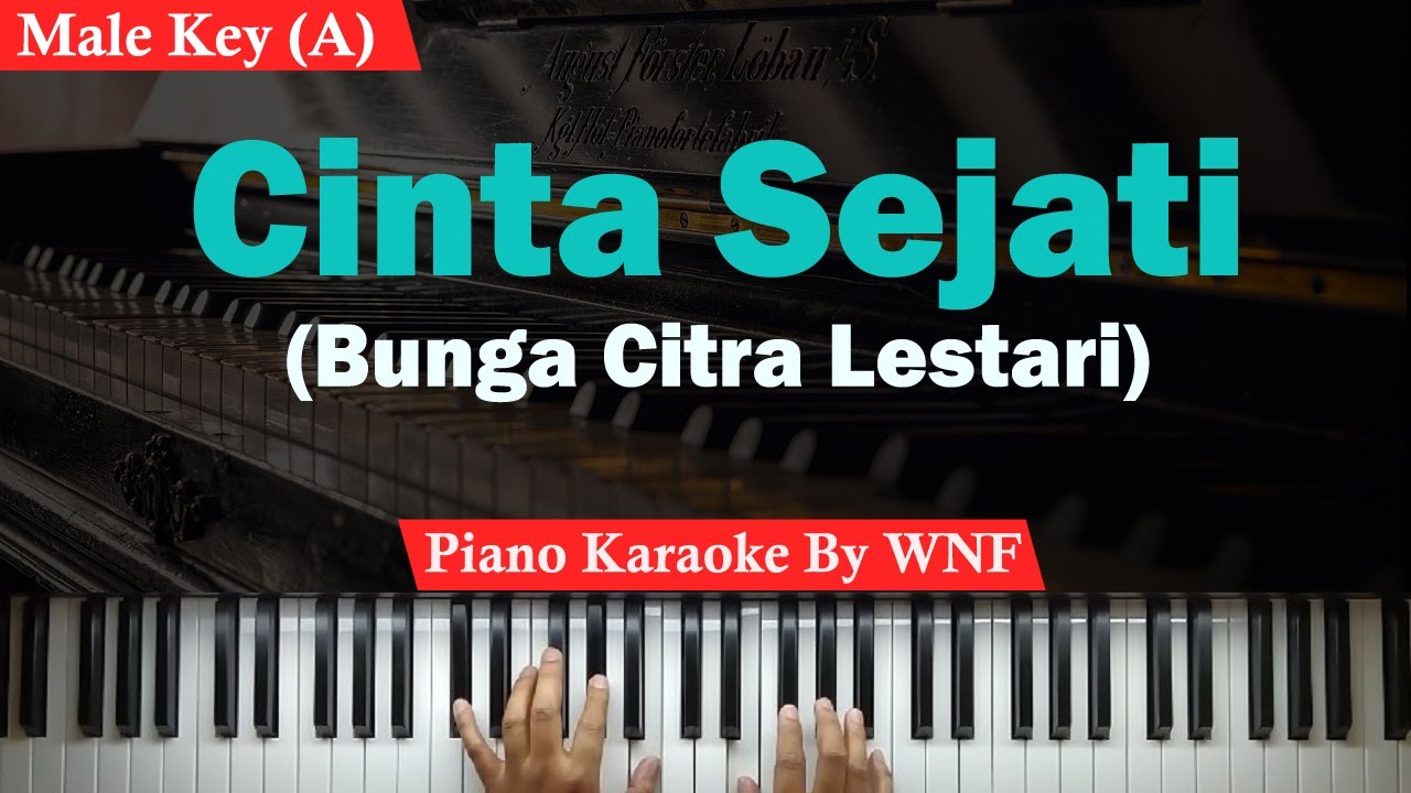 BCL - Cinta Sejati Karaoke Piano Male Key/Pria