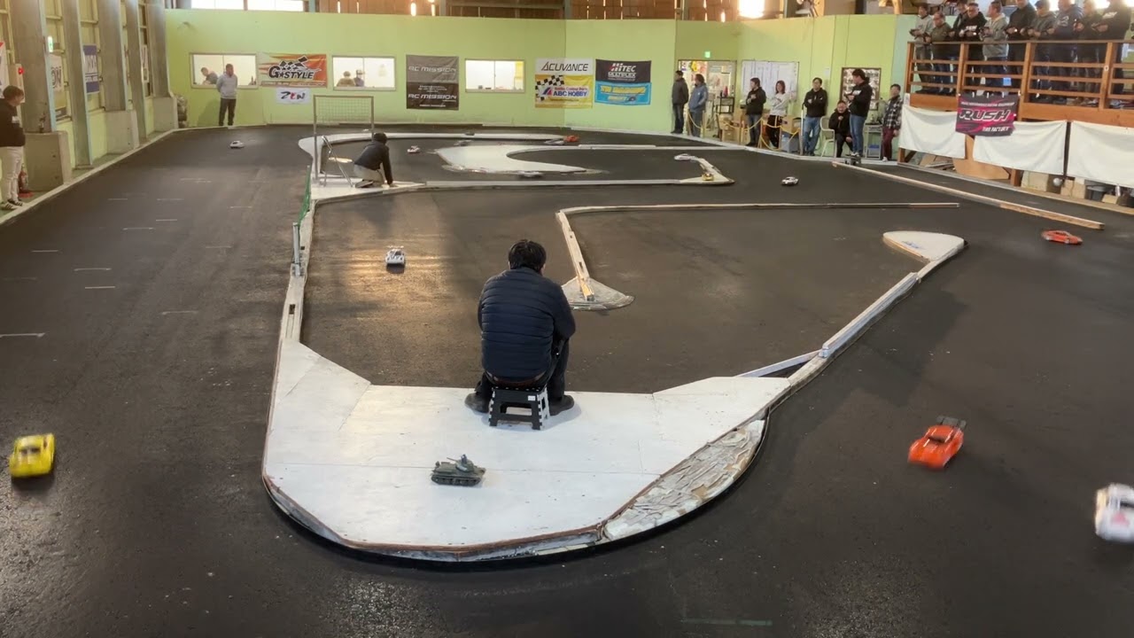 スーパーラジコン大宮店2026年1月デイレース・大人のポルシェクラス決勝Aメイン