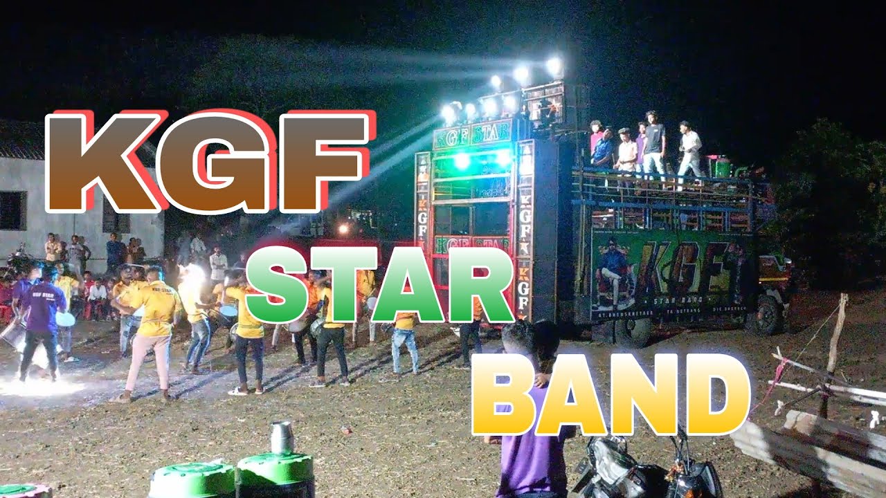 🎹KGF STAR Band Garba song🥁🥳