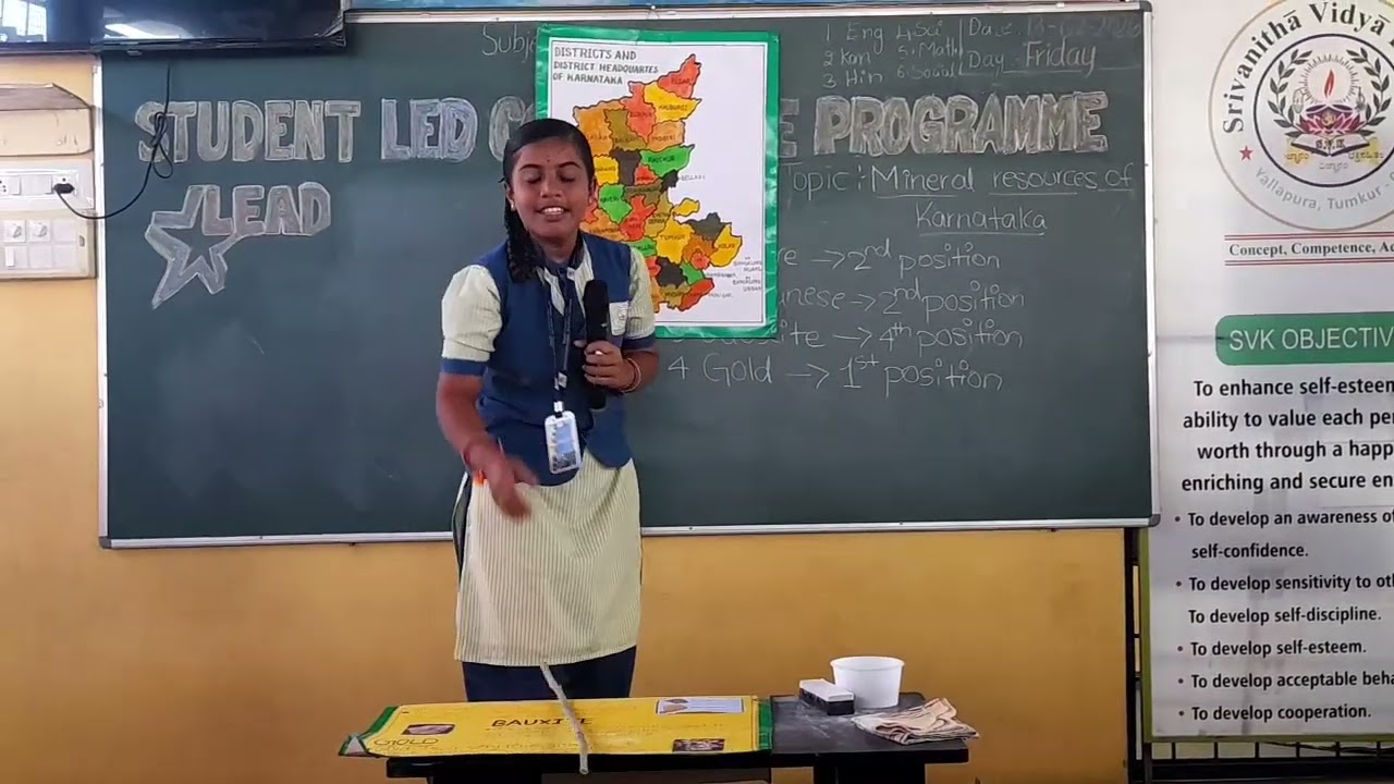 Seminar Programme by SVK 9th Std Students Subject: Social #srivanithavidyakendra #school #education 