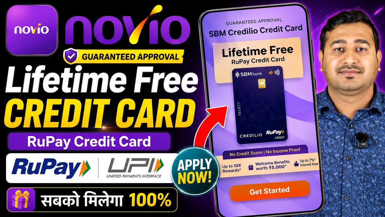 Novio Credit Card Apply | Novio Credit Card Benefits | Novio SBM Credit Card Apply | FD Credit Card