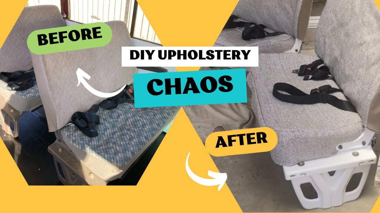 Upholstery, Ceiling, Storage & Dust-Proofing | Bus Build Ep 17 | Family Bus Conversion Australia