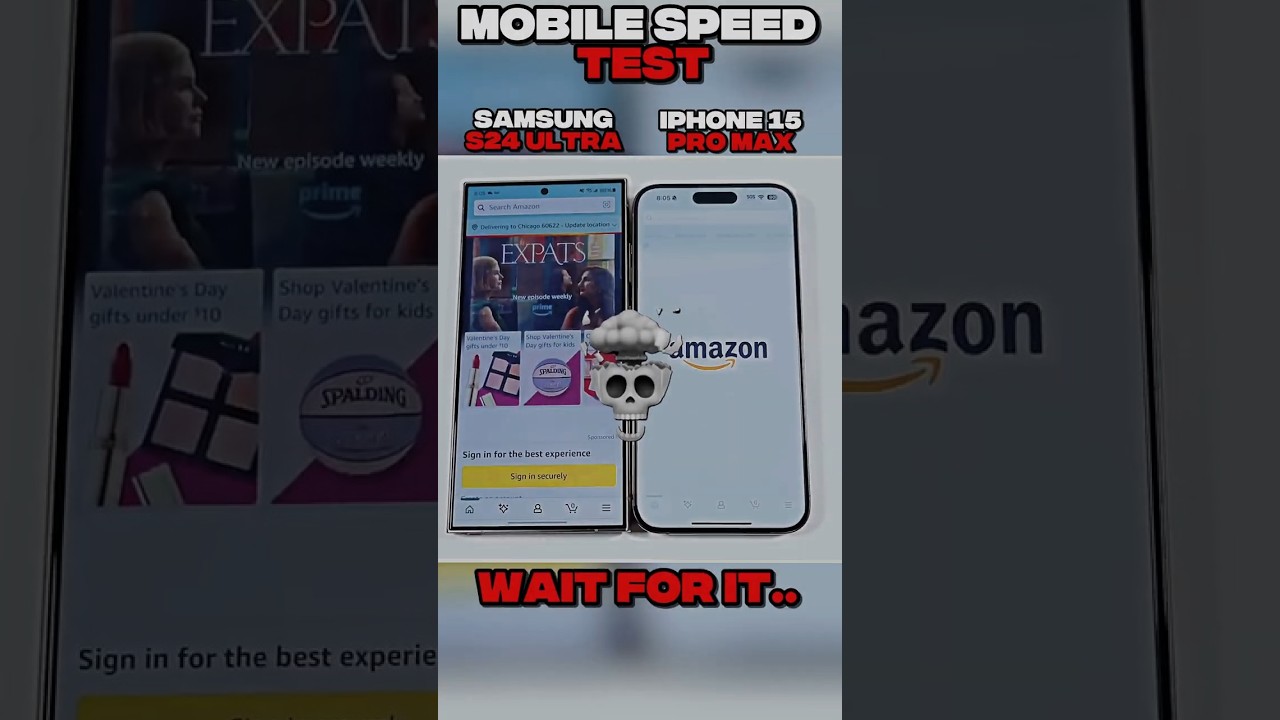 SAMSUNG S24 ULTRA VS IPHONE 15 PRO MAX SPEED 🚅💯TEST?