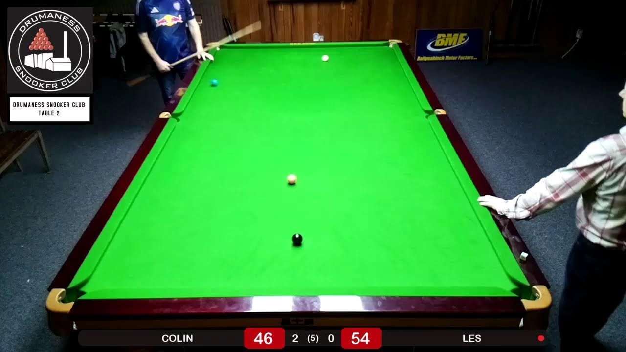 Drumaness Snooker Club - Table 2