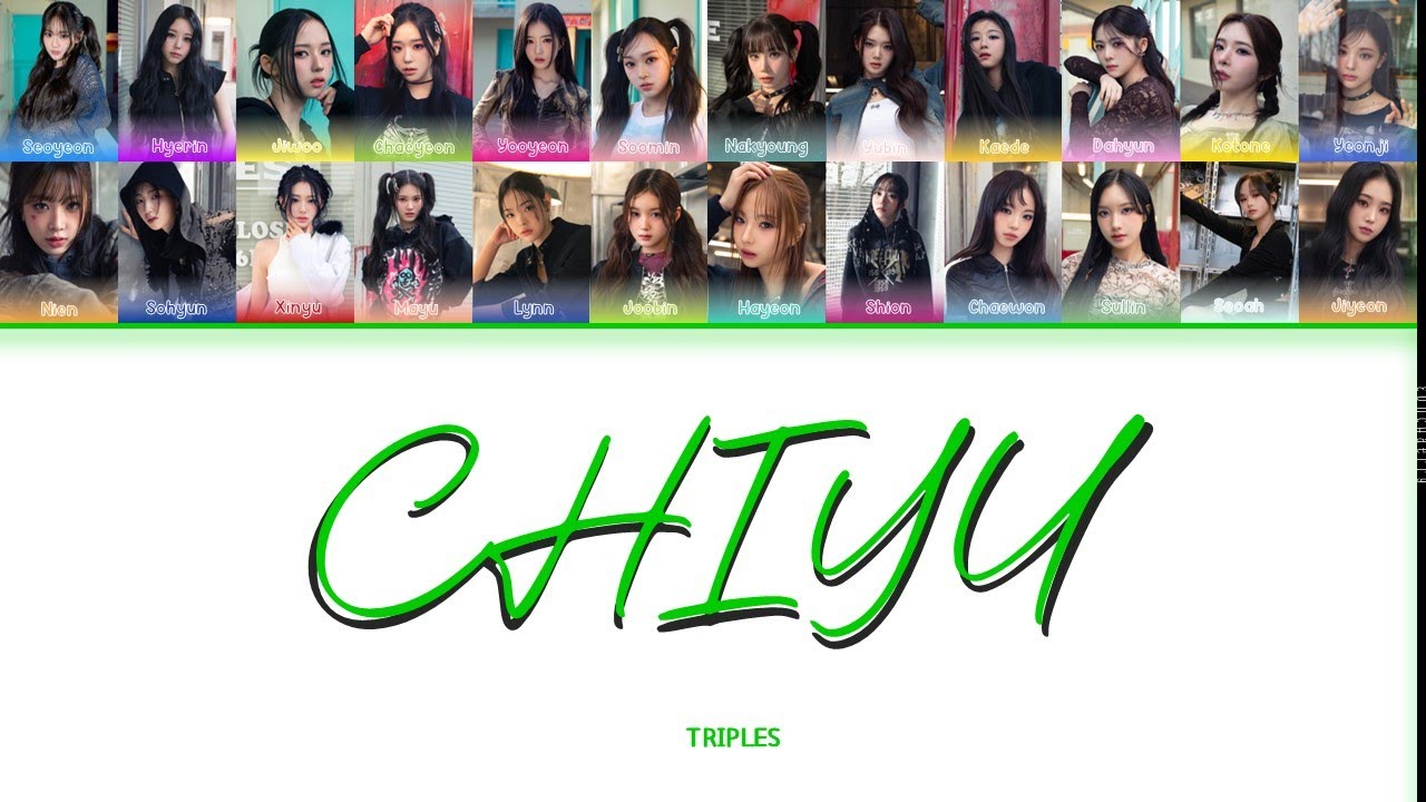 tripleS - Chiyu [Color Coded Lyrics Han|Rom|Eng]