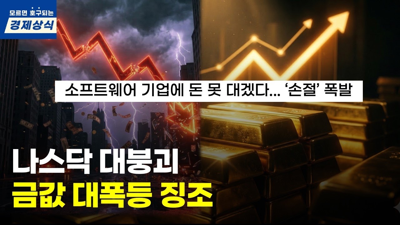 나스닥(미국주식) 대붕괴, 금값 대폭등 징조. 지금이 2008년보다 3배 더 위험한 진짜 이유.