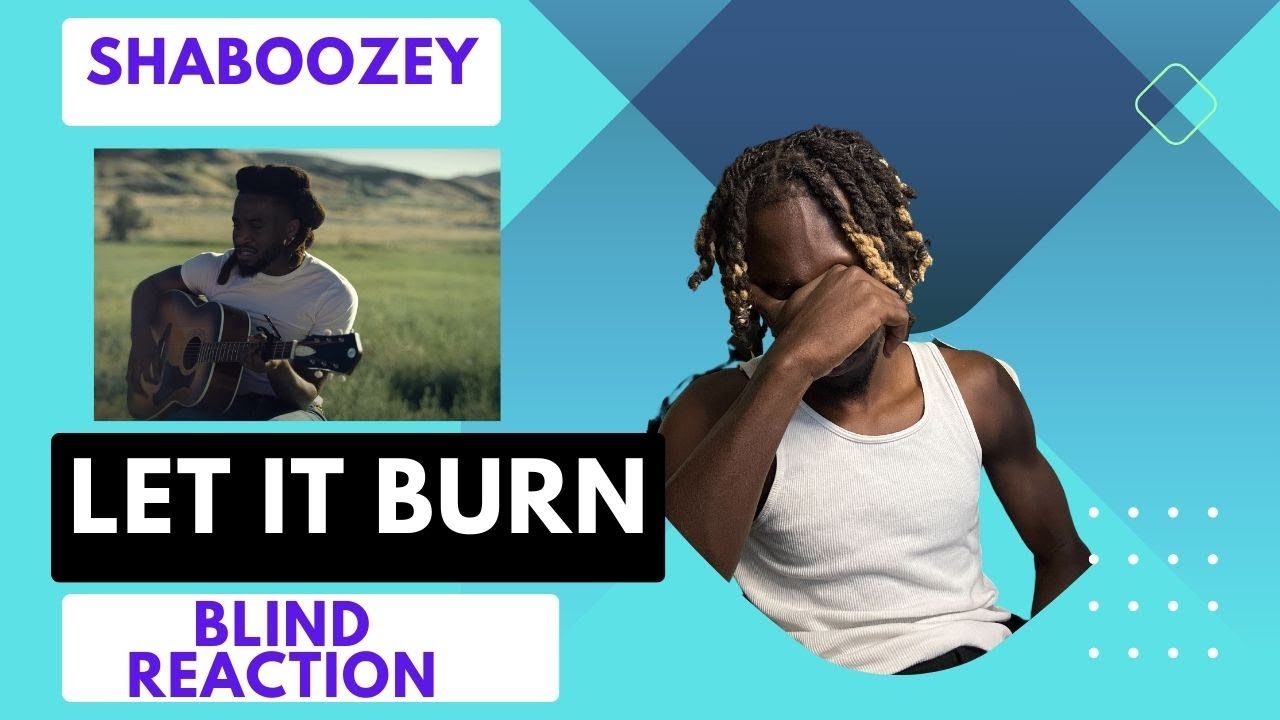 SHABOOZEY DID HIS BIG ONE!!!!!!! Shaboozey - Let It Burn Blind Reaction