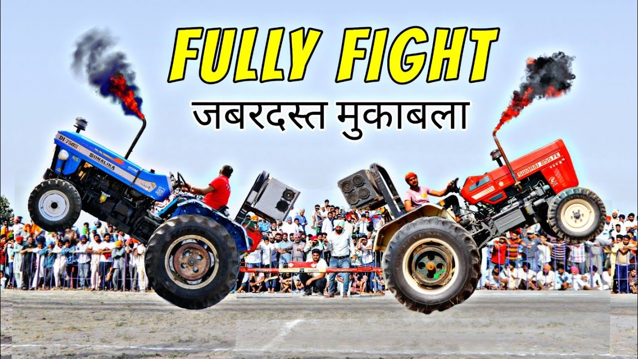 Swaraj 855 vs Sonalika 60 Fully Fighting Tractor Tochan | ज़बरदस्त काँटे की टक्कर टोचन मुक़ाबला