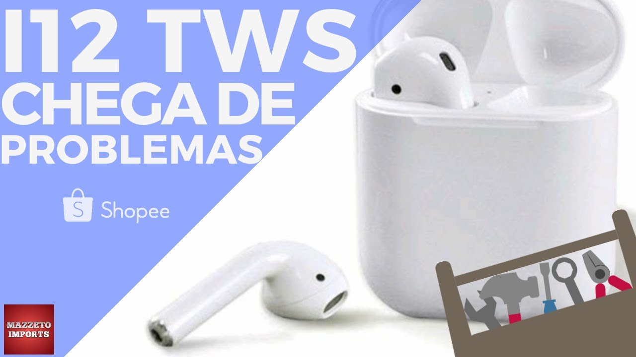 FONE i12 TWS SÓ FUNCIONA UM LADO + COMO DESMONTAR