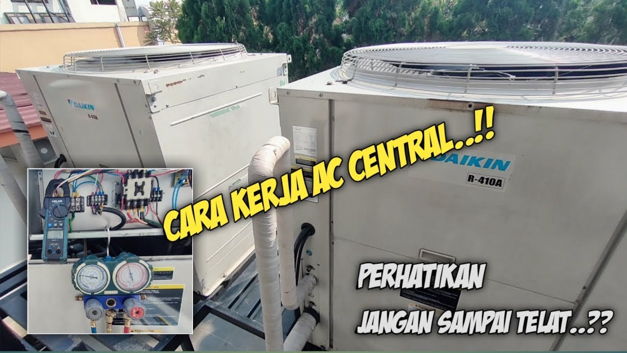 Cara Kerja AC Sentral AHU dan Perwatannya.