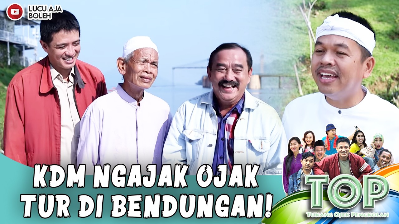 LAGI ASIK MANCING! OJAK, BABEH, HAJI MUROD KETEMU DEDI MULYADI!  - TUKANG OJEK PENGKOLAN EPS 716