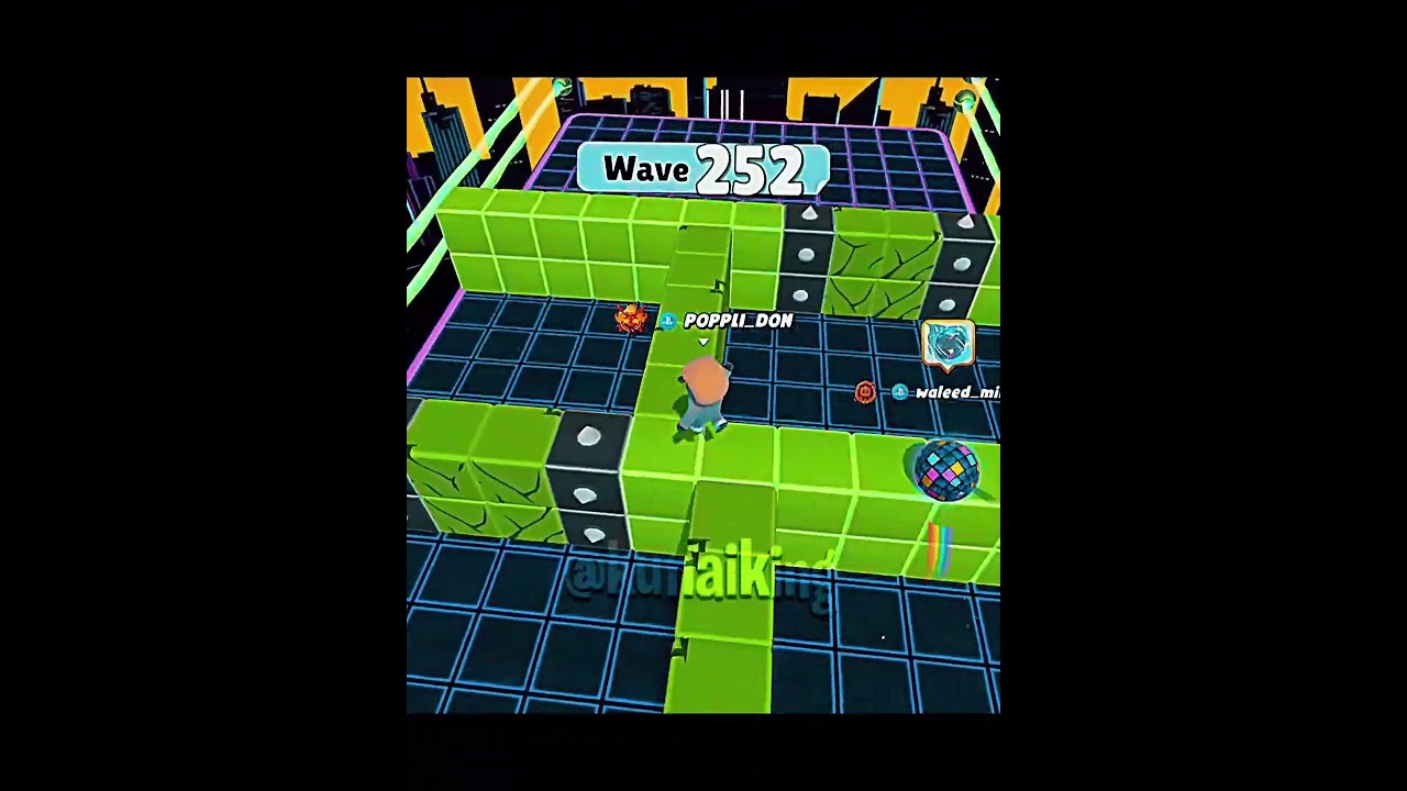 Epic save at wave 250+