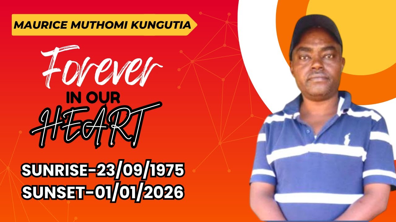 BURIAL CEREMONY OF MAURICE MUTHOMI KUNGUTIA