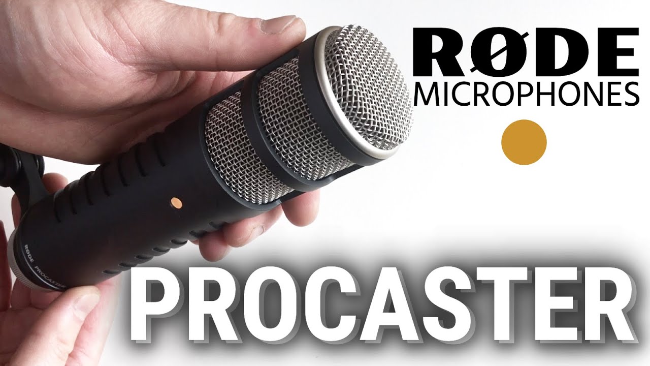 R&Oslash;DE Procaster dynamisches Mikrofon im Test | Rode, deutsch