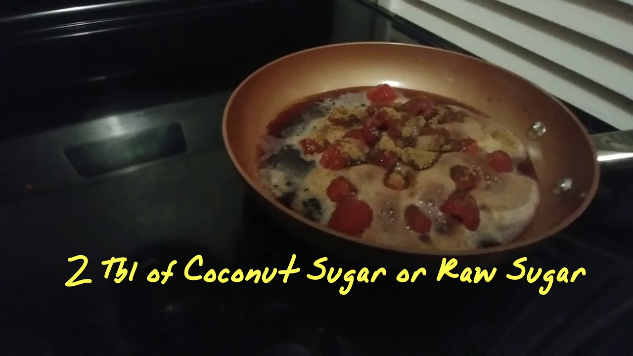 Vegan Raspberry Compote Tutorial