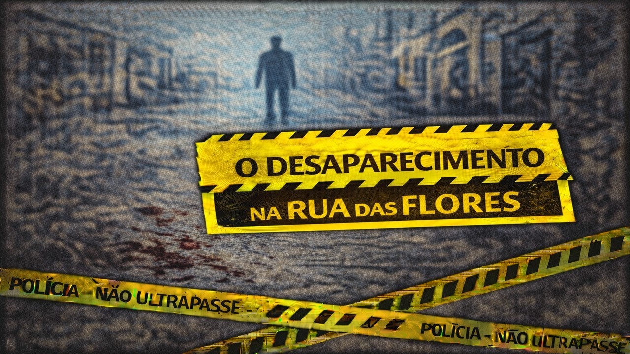 O DESAPARECIMENTO NA RUA DAS FLORES...