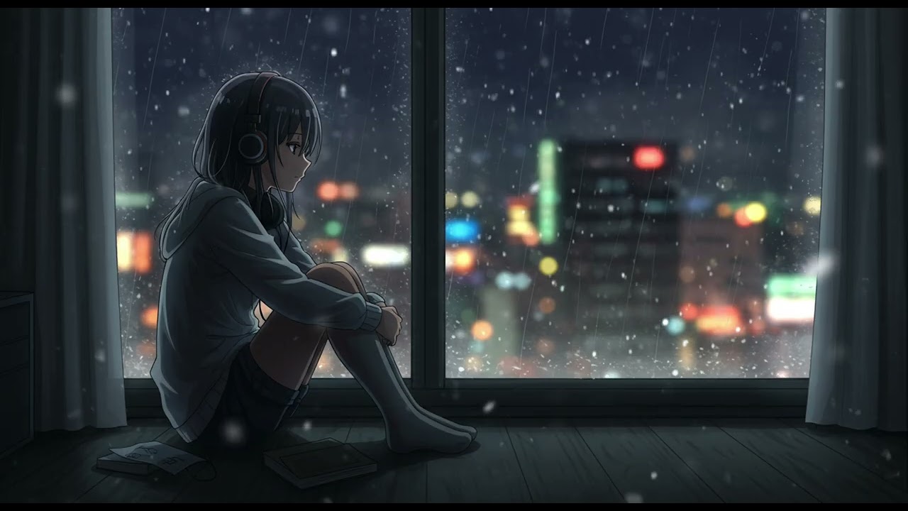 Lost in the Rain – A Quiet Night of Reflection 🌧️ #lofisleepmind #relaxation #sleepmusic #chill