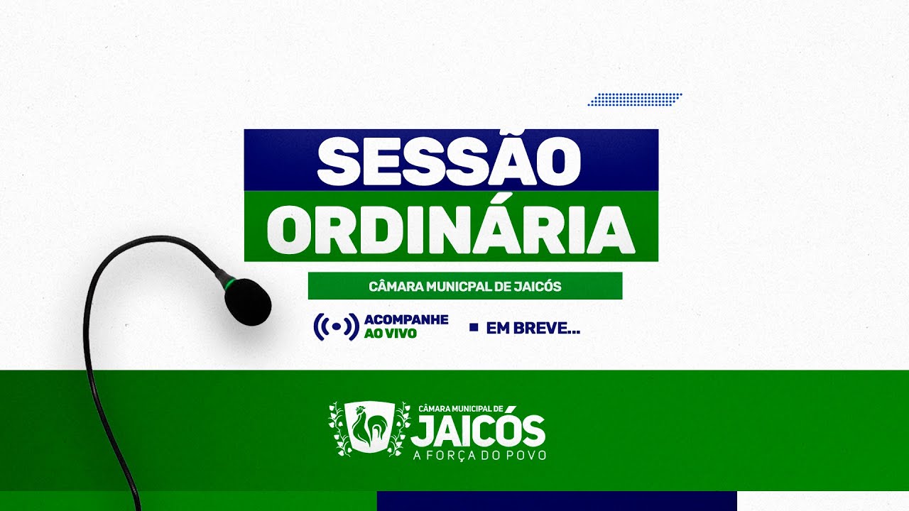 SESSÃO ORDINÁRIA - CÂMARA MUNICIPAL DE JAICÓS 06/02/2026