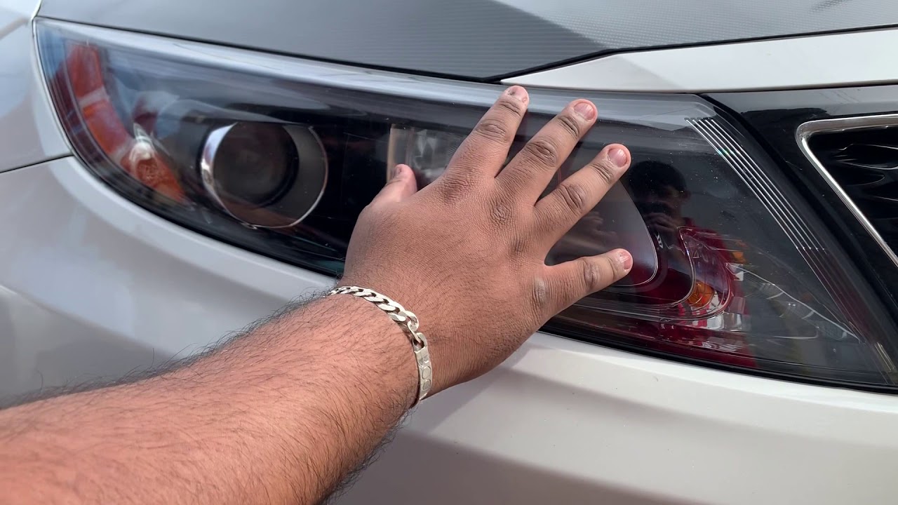 Kia Optima Headlight Tint DIY :how to tutorial